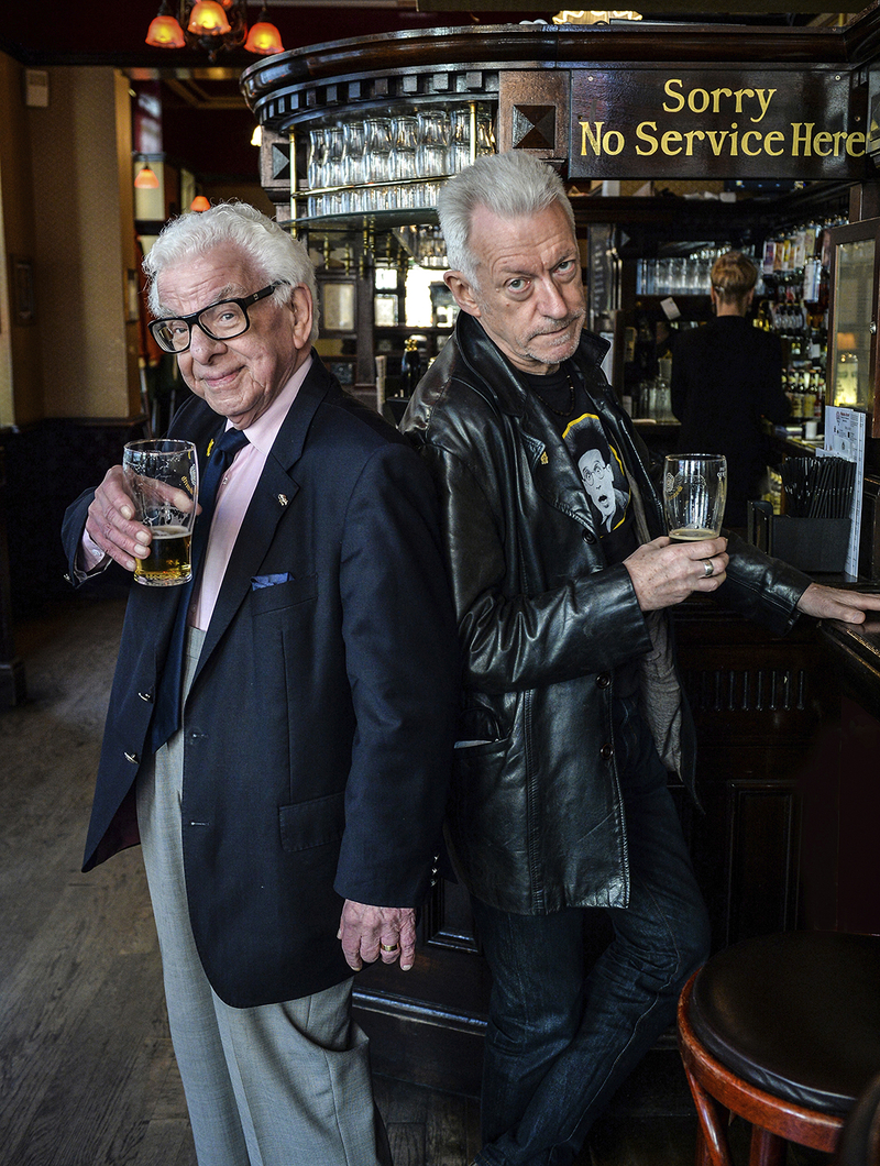 Barry Cryer and Ronnie Golden