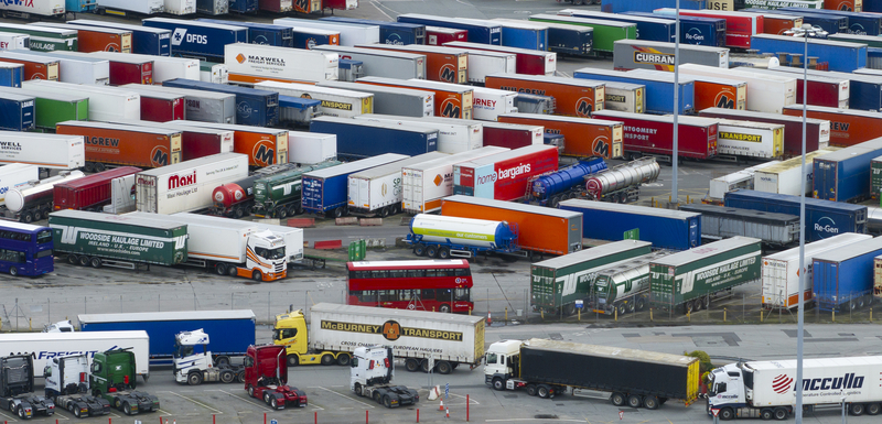 Cargo at Ferry Port 