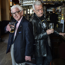 Barry Cryer and Ronnie Golden