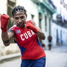 Namibia Flores Rodriguez a female cuban boxer